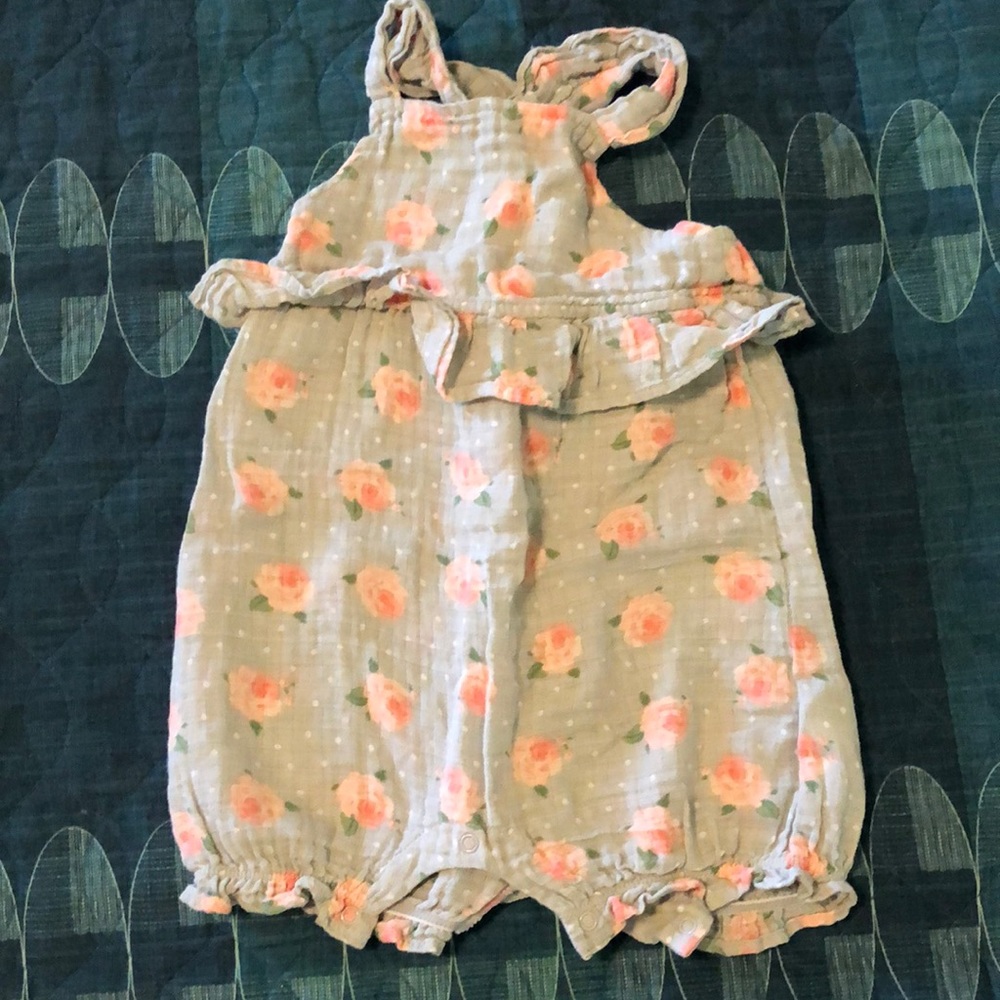 EUC Muslin Romper - Angel Dear
